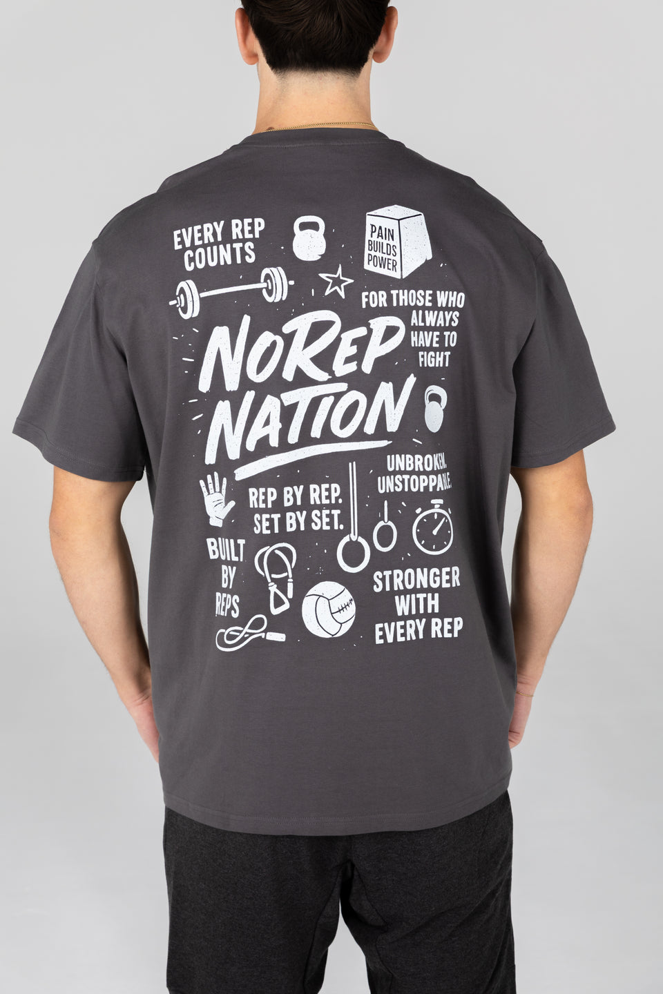 OFF-WOD Chaos Tee Heavy Oversized Shirt — SPOFIS Performance Wear