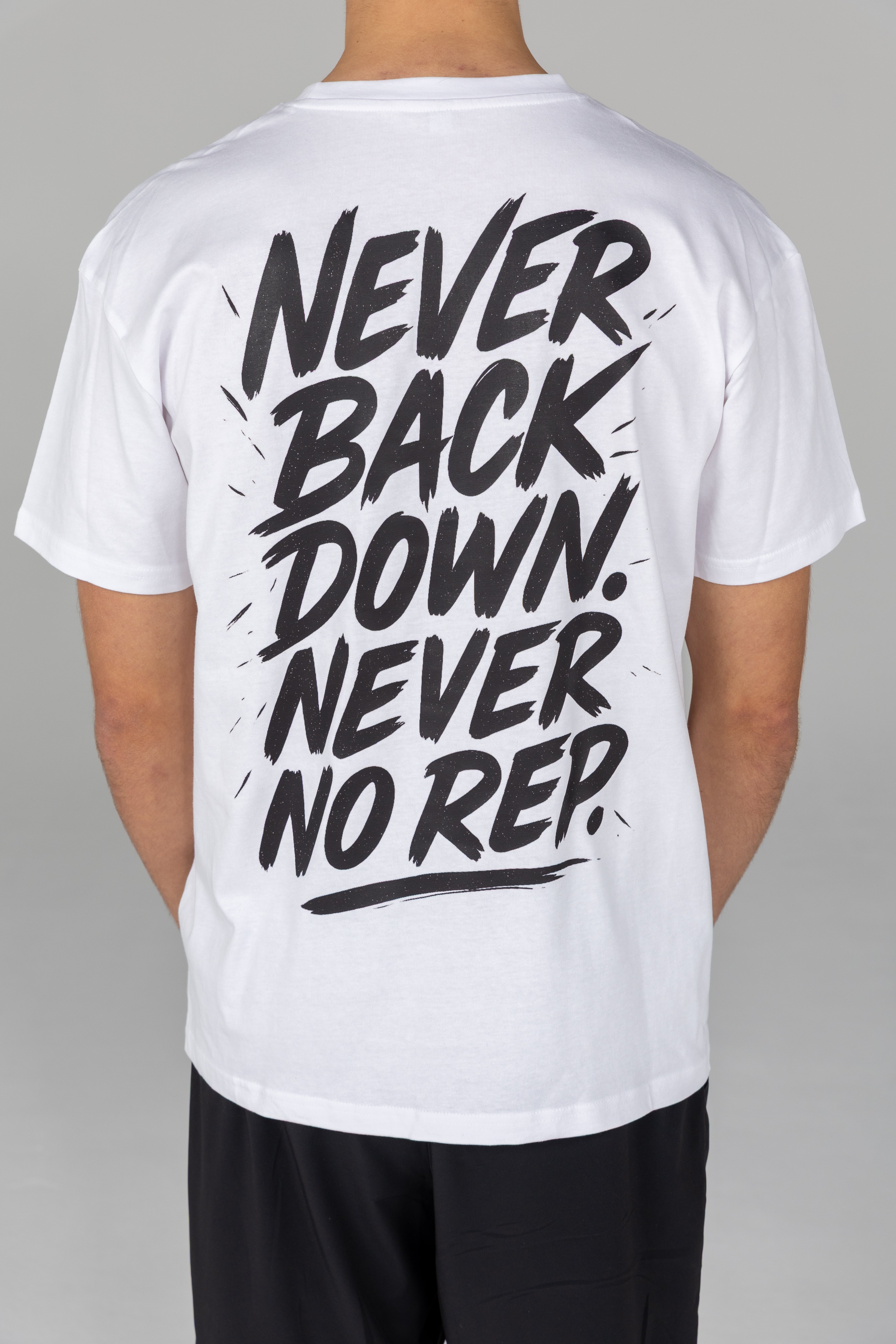 NRN Never Back Down Tee
