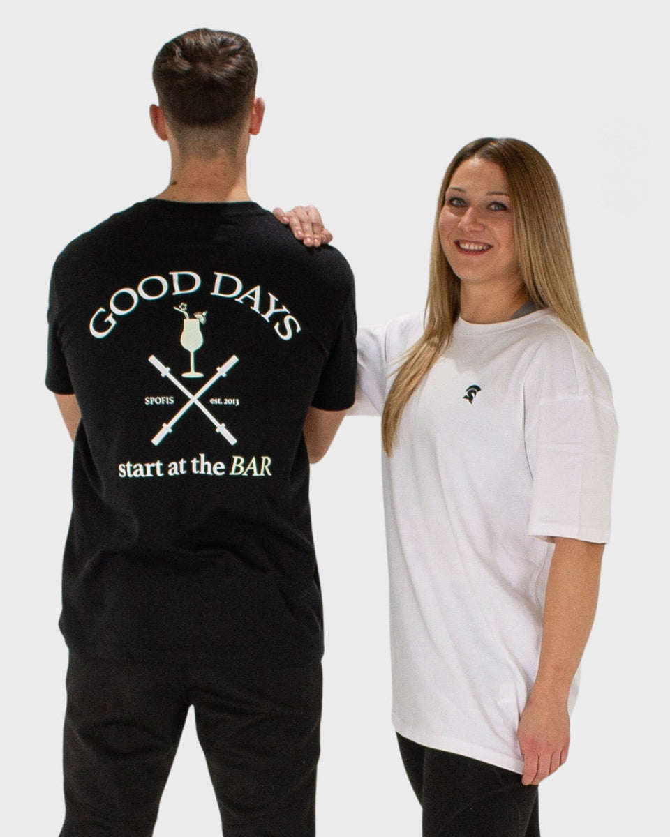 OFF-WOD Good Days Tee Oversized Shirt — SPOFIS Performance Wear