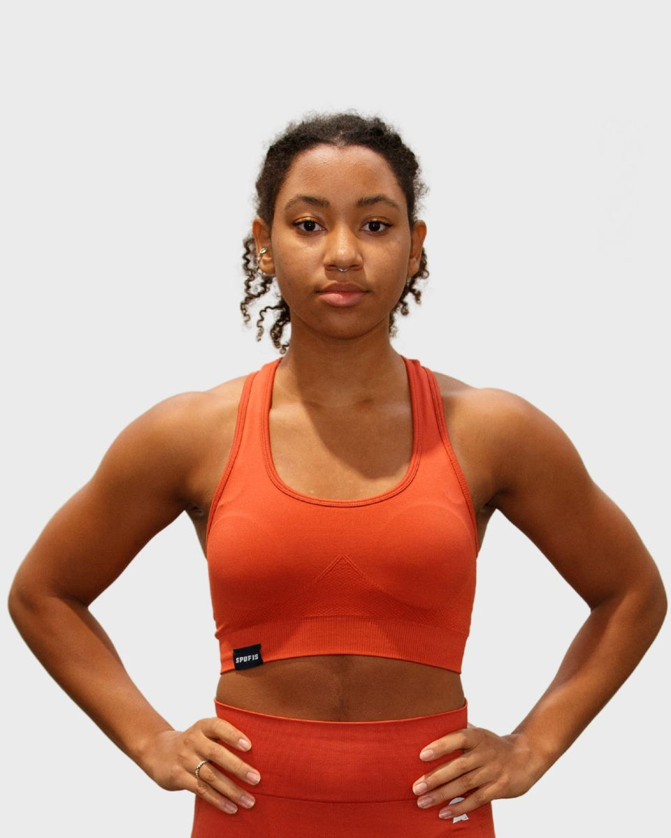 3D-FIT Hybrid Bra Seamless Sport-BH — SPOFIS Performance Wear