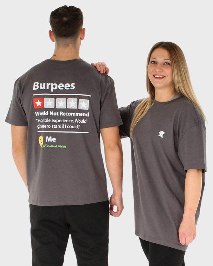 OFF-WOD Burpee Tee Oversized Shirt — SPOFIS Performance Wear