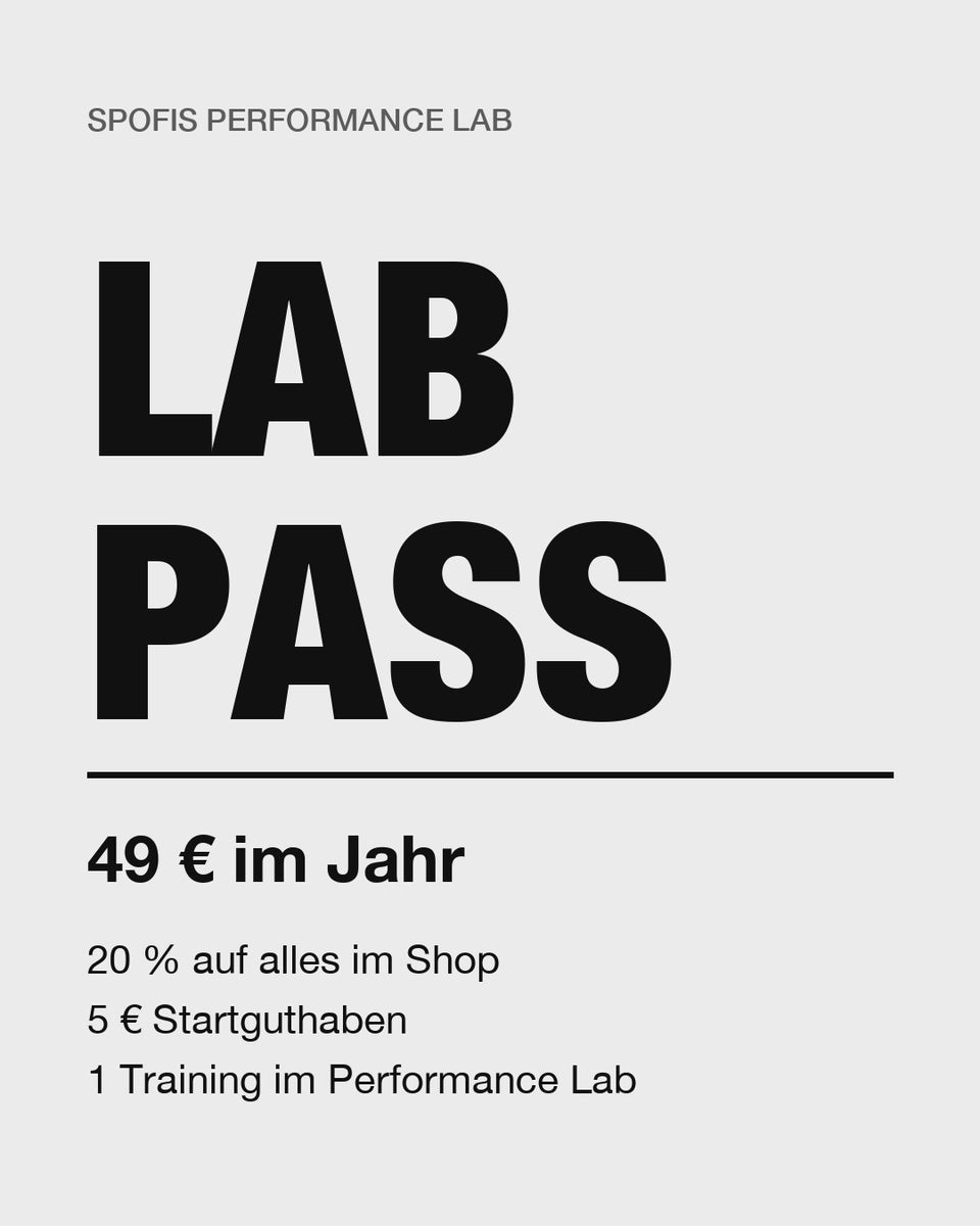 Lab Pass — 49 € im Jahr, 20 % auf alles im Shop