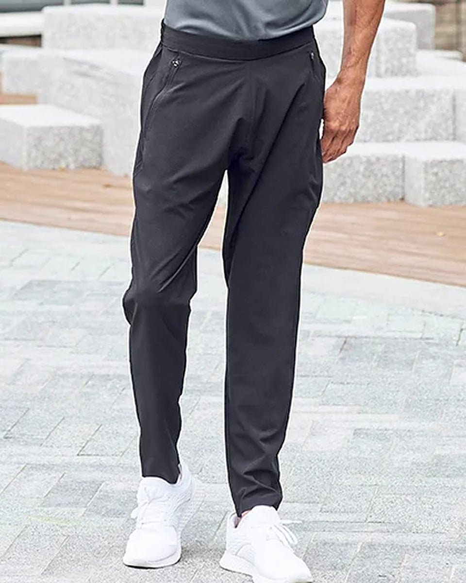 Performance Trouser Schwarz, Detail — SPOFIS Performance Wear
